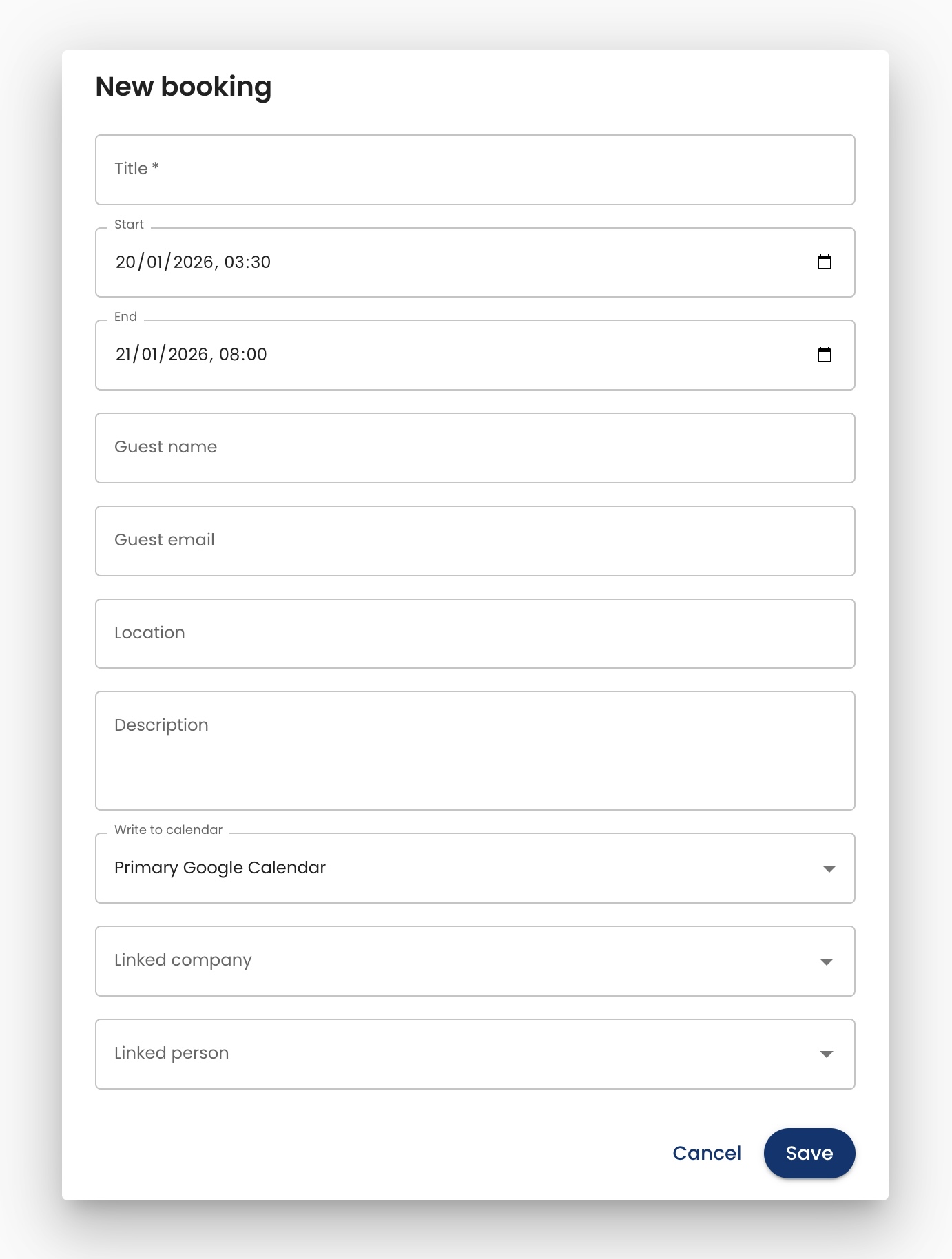 Keep bookings connected to the pipeline.
