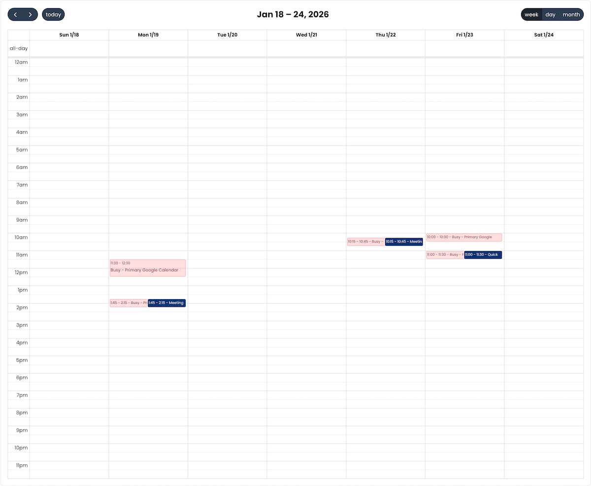 Offer availability without adding extra coordination.